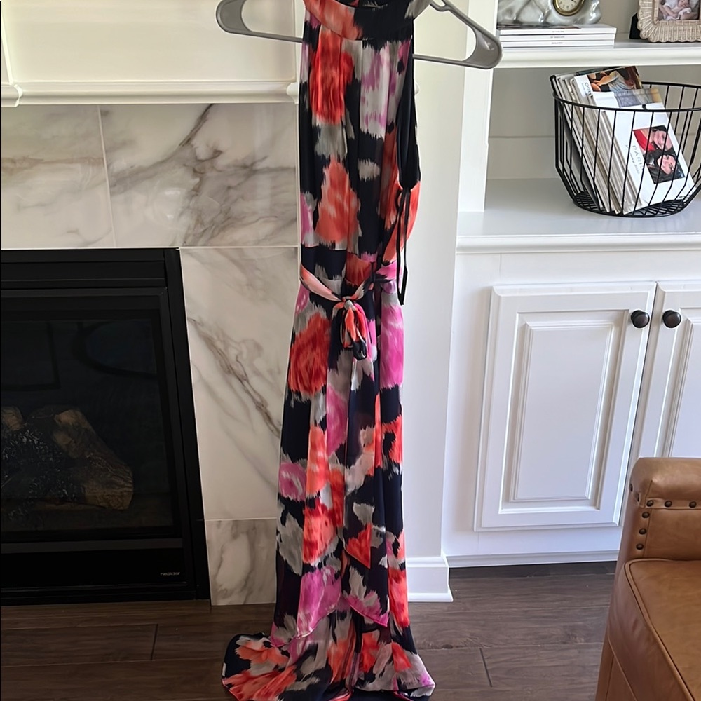 Eliza J Multicolor High Low Dress